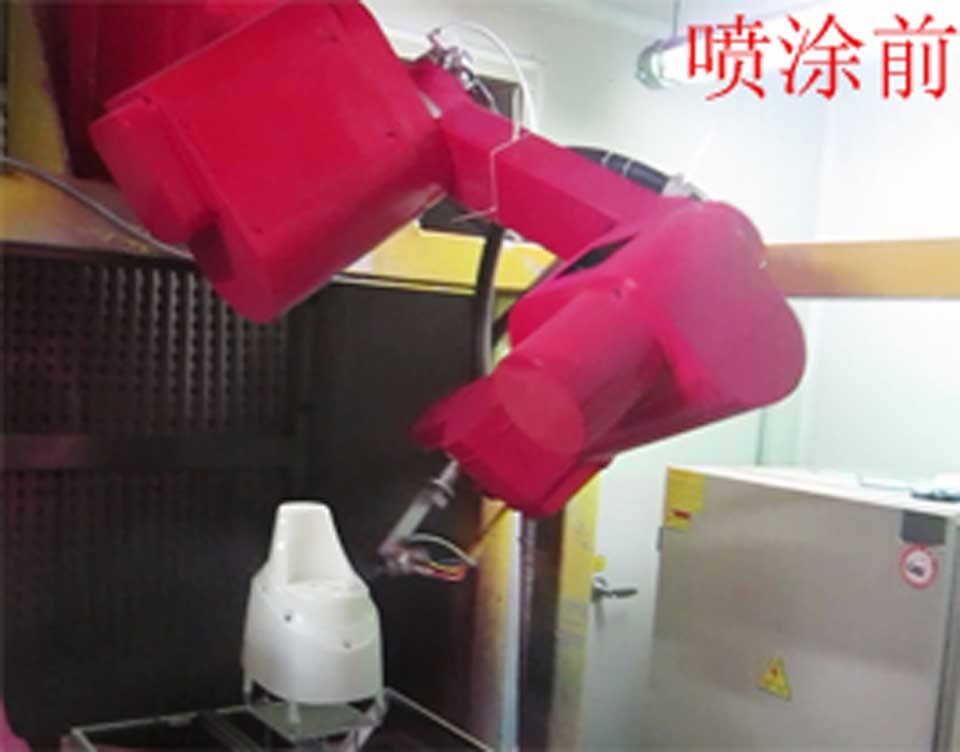 料理机外壳自动喷漆机器人